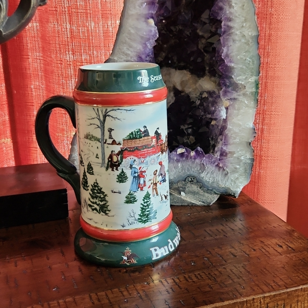 1991 Anheuser-Busch, Inc Budweiser Collector Stein
